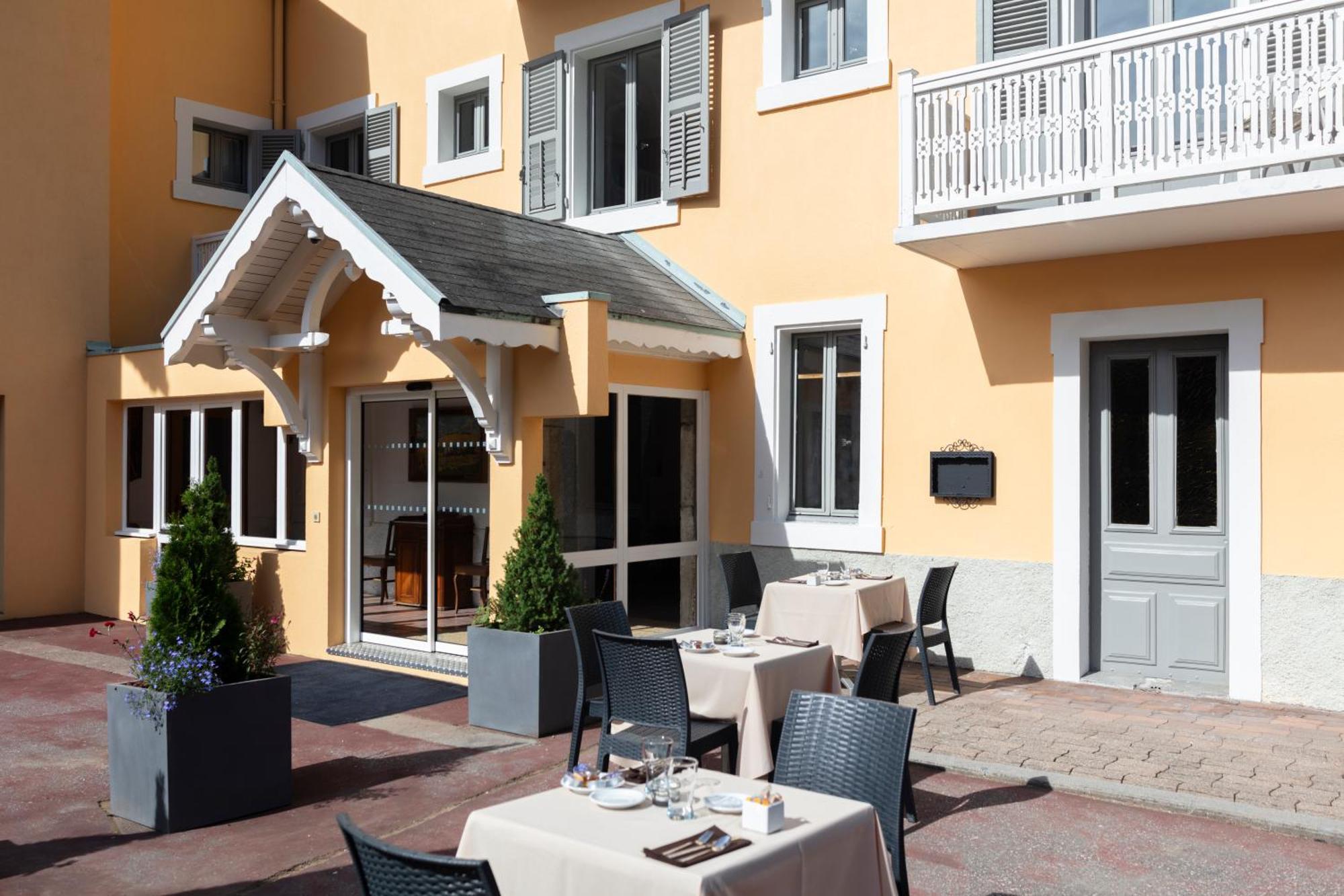 Hotel Le Belvedere Brides-les-Bains Dış mekan fotoğraf