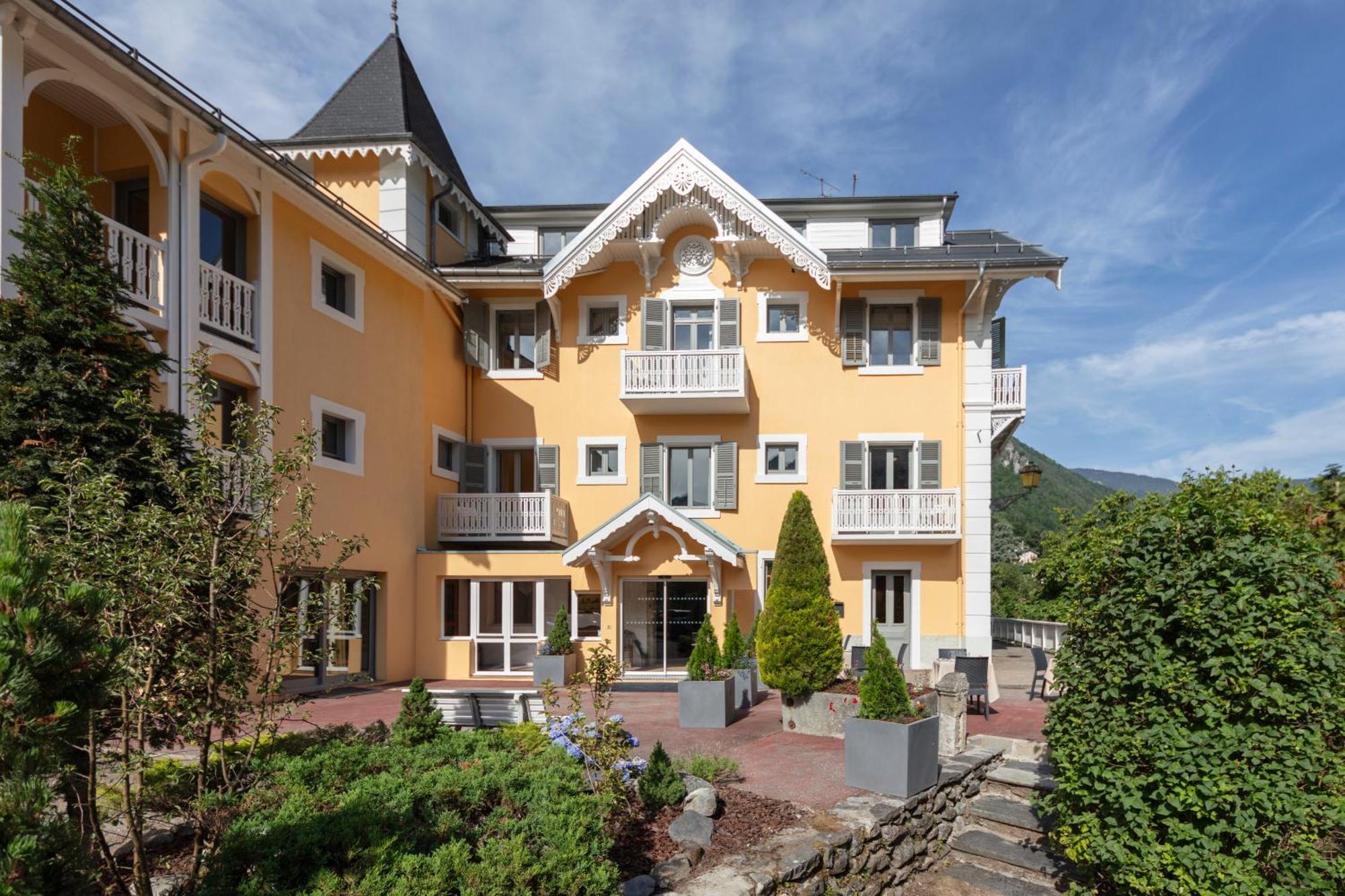 Hotel Le Belvedere Brides-les-Bains Dış mekan fotoğraf